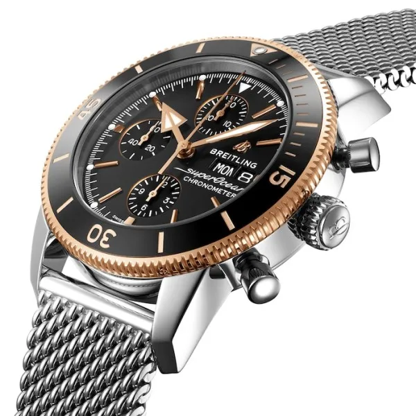 Breitling Superocean Heritage Men Automatic Black Stainless Steel Watch U13313121B1A1 photo 2