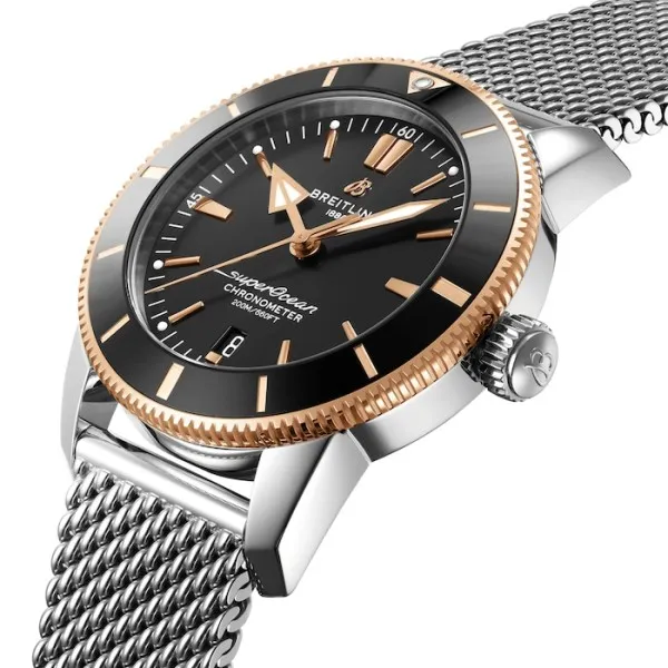 Breitling Superocean Heritage Men Automatic Black Stainless Steel Watch UB2030121B1A1 photo 2