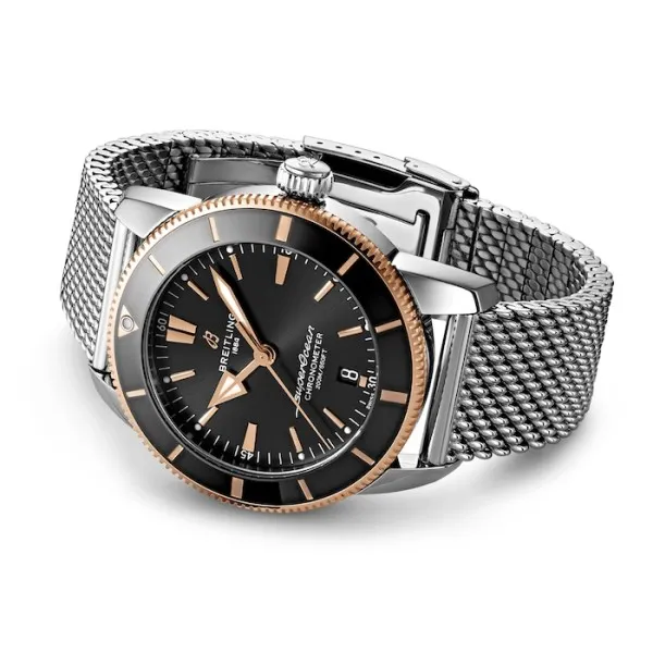 Breitling Superocean Heritage Men Automatic Black Stainless Steel Watch UB2030121B1A1 photo 3