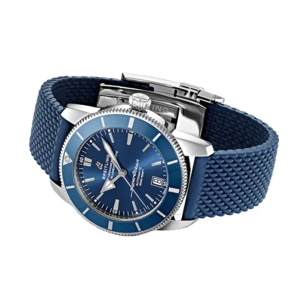 Breitling Superocean Heritage Men Automatic Blue Rubber Watch AB2010161C1S1 photo 3