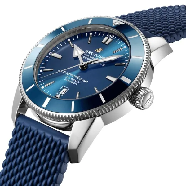 Breitling Superocean Heritage Men Automatic Blue Rubber Watch AB2020161C1S1 photo 2