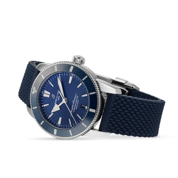 Breitling Superocean Heritage Men Automatic Blue Rubber Watch AB2030161C1S1 photo 2