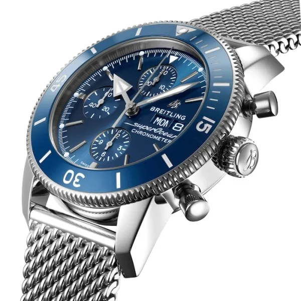 Breitling Superocean Heritage Men Automatic Blue Stainless Steel Watch A13313161C1A1 photo 2