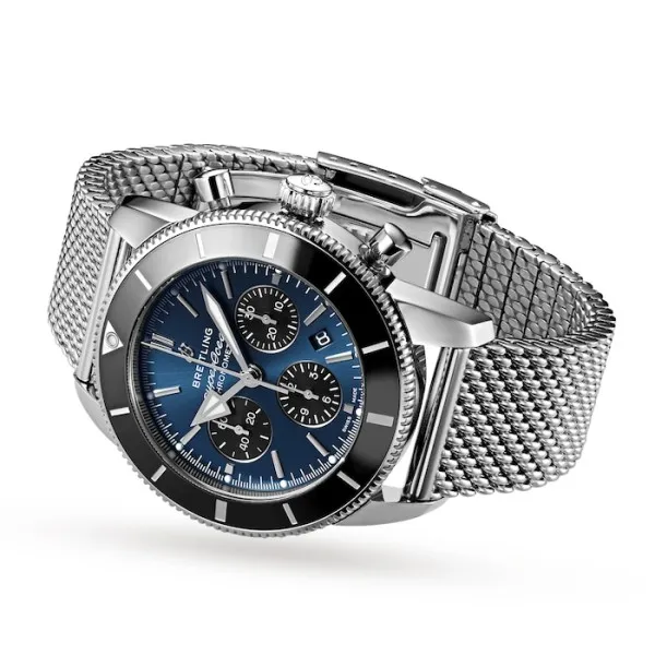 Breitling Superocean Heritage Men Automatic Blue Stainless Steel Watch AB0162121C1A1 photo 3