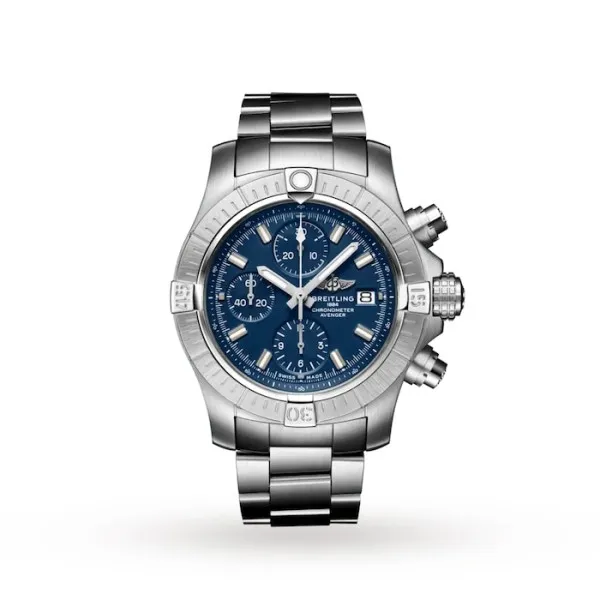 Breitling Superocean Heritage Men Automatic Blue Stainless Steel Watch AB0162121C1A1 photo 4