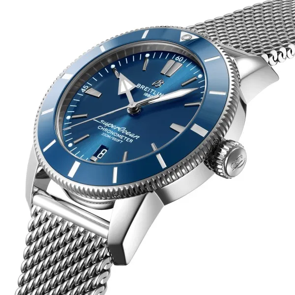 Breitling Superocean Heritage Men Automatic Blue Stainless Steel Watch AB2030161C1A1 photo 2