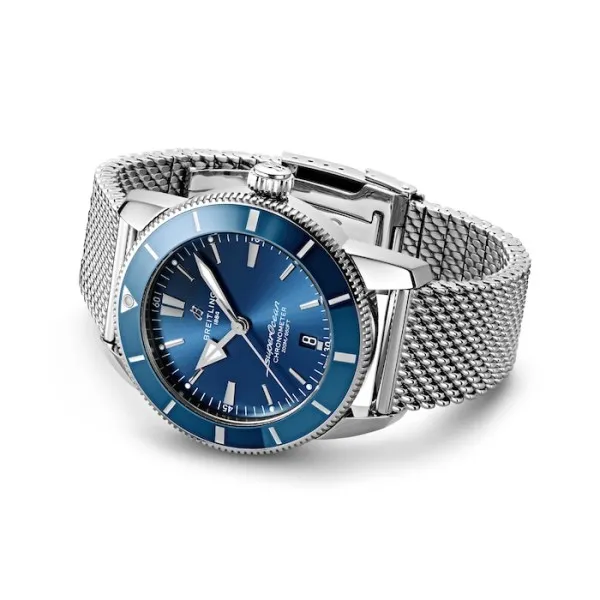 Breitling Superocean Heritage Men Automatic Blue Stainless Steel Watch AB2030161C1A1 photo 3