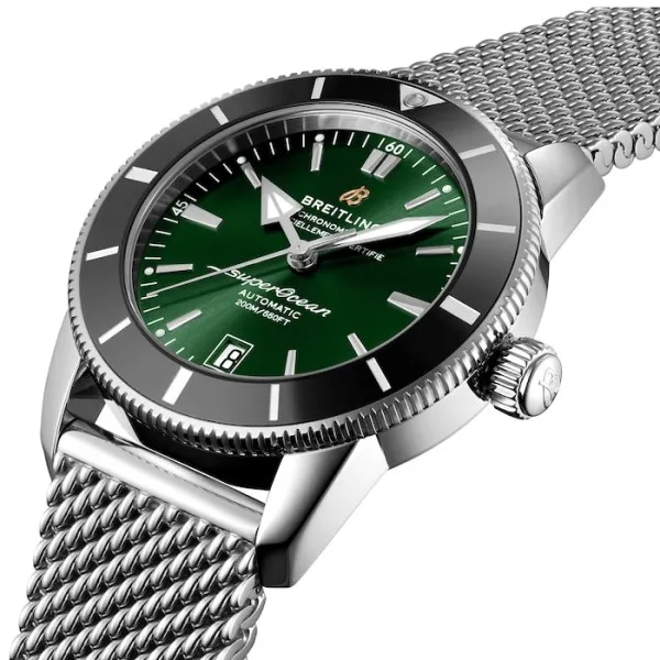 Breitling Superocean Heritage Men Automatic Green Stainless Steel Watch AB2010121L1A1 photo 2