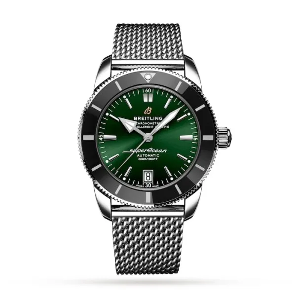 Breitling Superocean Heritage Men Automatic Green Stainless Steel Watch AB2010121L1A1 photo 4
