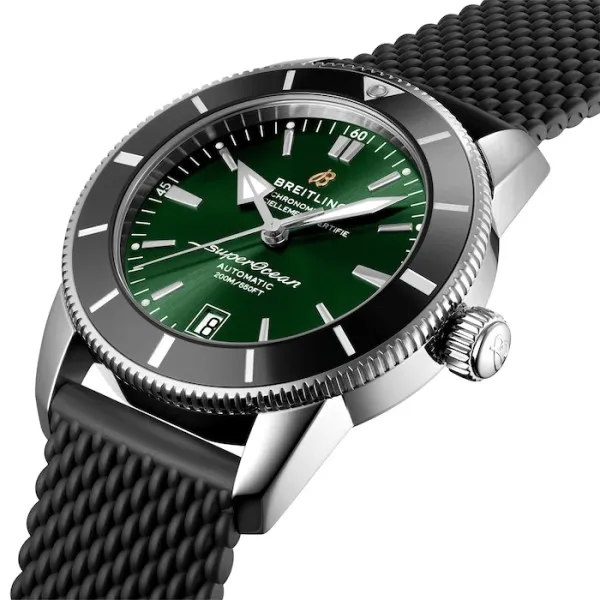 Breitling Superocean Heritage Men Automatic Green Stainless Steel Watch AB2010121L1S1 photo 4