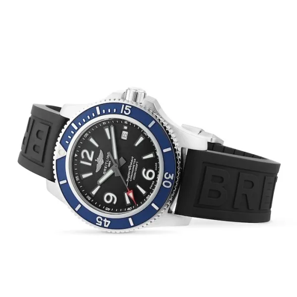 Breitling Superocean Men Automatic Black Rubber Watch A173678A1B1S1 photo 4