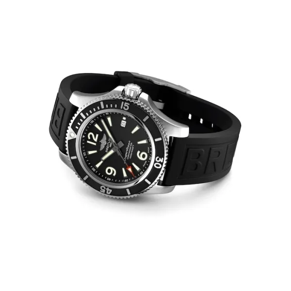 Breitling Superocean Men Automatic Black Rubber Watch A17367D71B1S2 photo 3