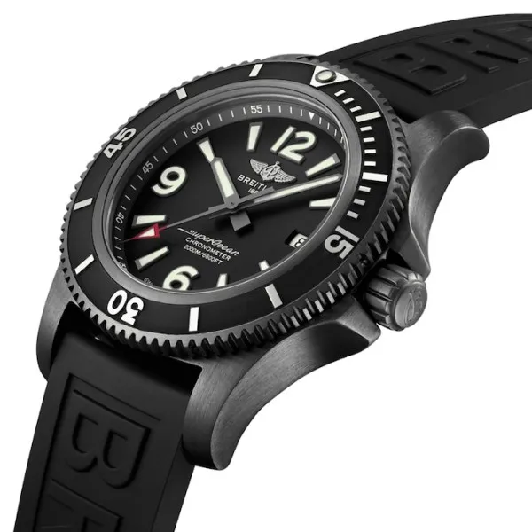 Breitling Superocean Men Automatic Black Rubber Watch M17368B71B1S1 photo 3