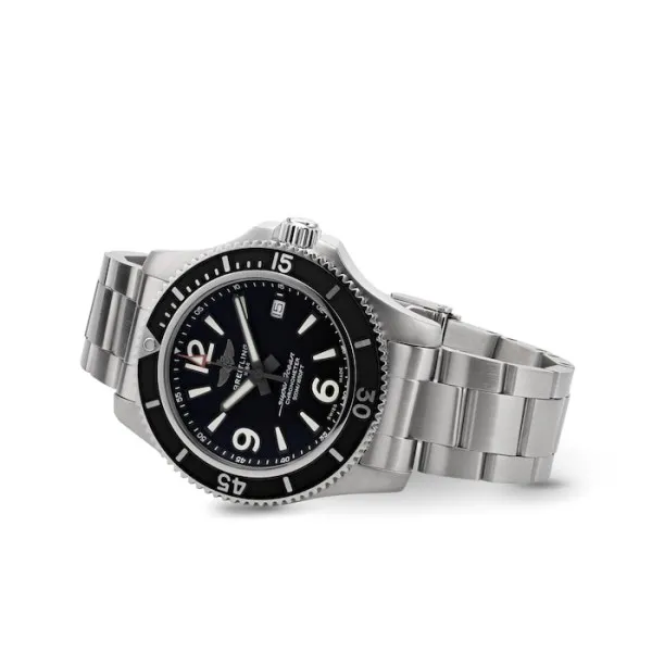Breitling Superocean Men Automatic Black Stainless Steel Watch A17366021B1A1 photo 2