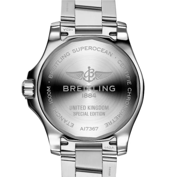 Breitling Superocean Men Automatic Black Stainless Steel Watch A173678A1B1A1 photo 2