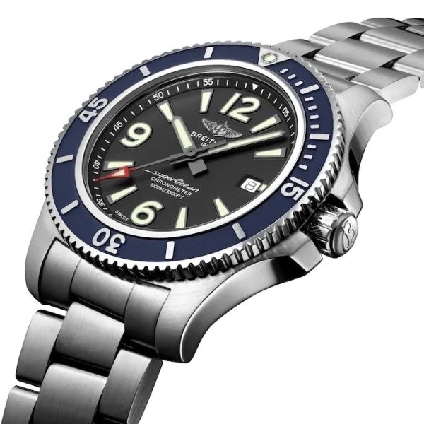 Breitling Superocean Men Automatic Black Stainless Steel Watch A173678A1B1A1 photo 3