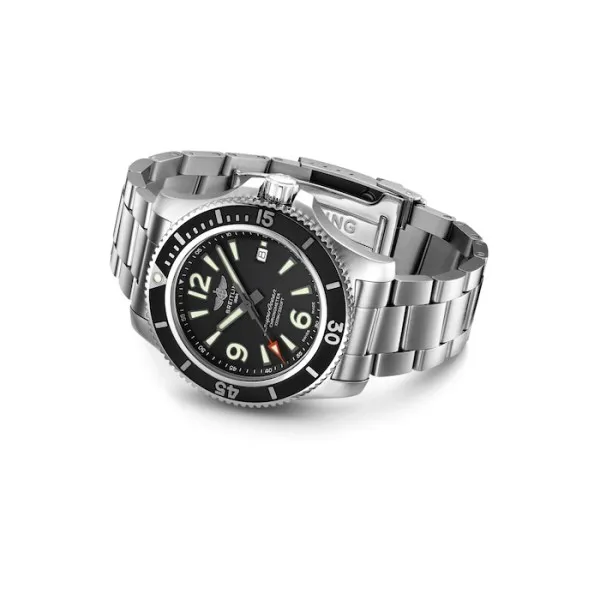Breitling Superocean Men Automatic Black Stainless Steel Watch A17367D71B1A1 photo 2