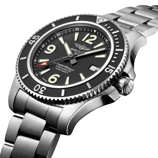 Breitling Superocean Men Automatic Black Stainless Steel Watch A17367D71B1A1 photo 3