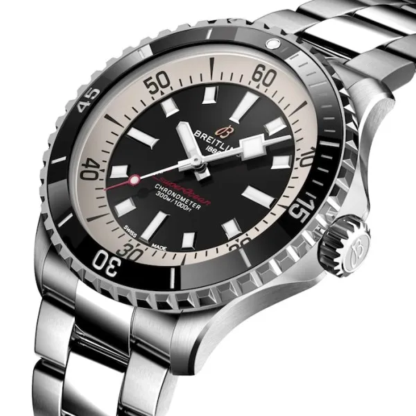 Breitling Superocean Men Automatic Black Stainless Steel Watch A17375211B1A1 photo 3