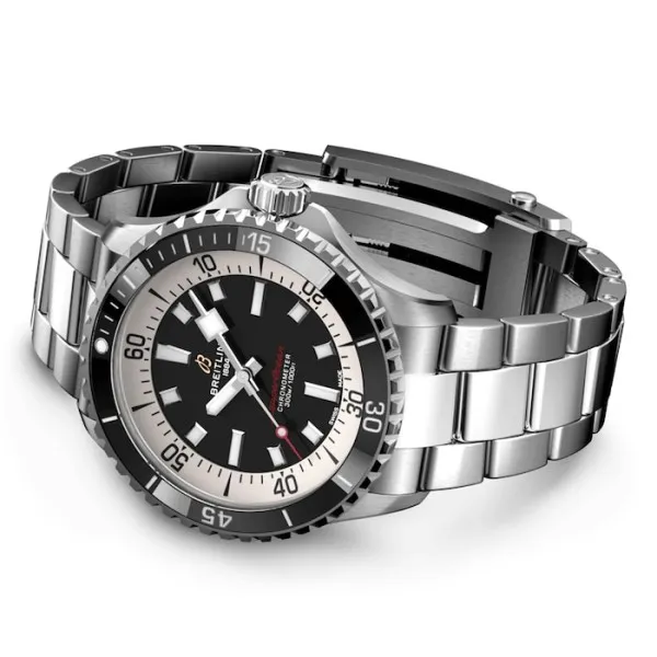 Breitling Superocean Men Automatic Black Stainless Steel Watch A17375211B1A1 photo 4