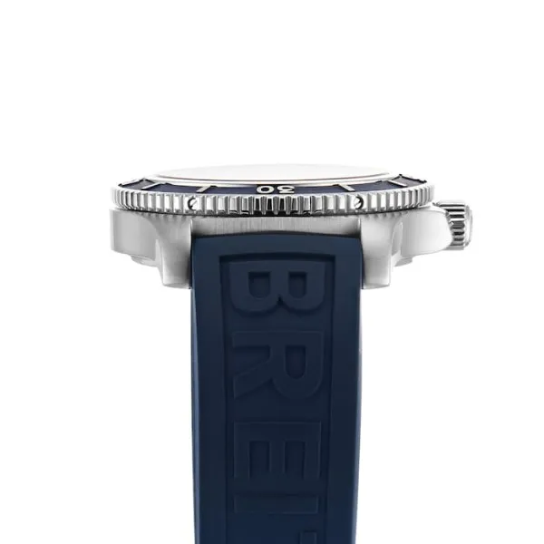 Breitling Superocean Men Automatic Blue Rubber Watch A17316D81C1S1 photo 4