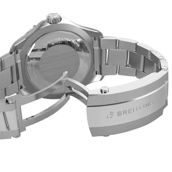 Breitling Superocean Men Automatic Green Stainless Steel Watch A17376A31L1A1 photo 5