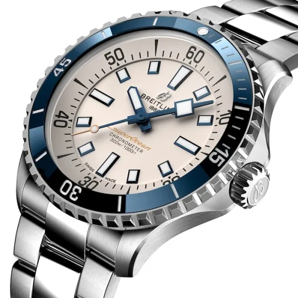 Breitling Superocean Men Automatic Silver Stainless Steel Watch A17375E71G1A1 photo 3