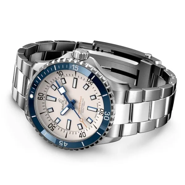 Breitling Superocean Men Automatic Silver Stainless Steel Watch A17375E71G1A1 photo 4