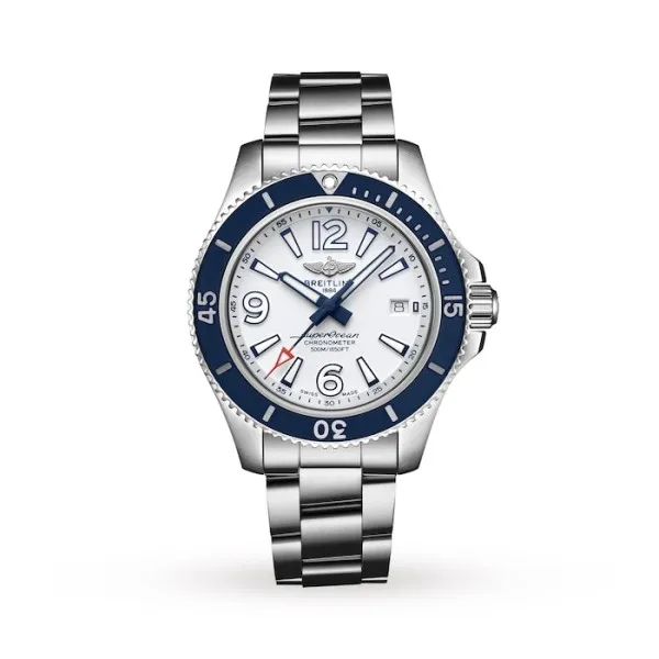 Breitling Superocean Men Automatic White Stainless Steel Watch A17366D81A1A1 - Photo 3