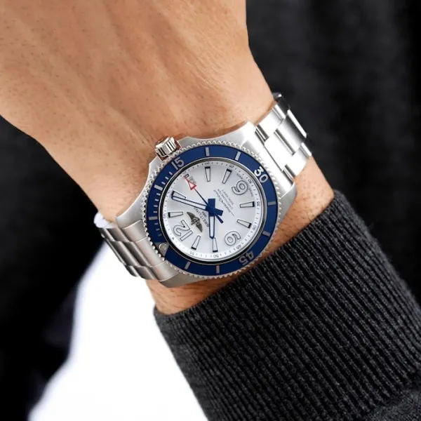Breitling Superocean Men Automatic White Stainless Steel Watch A17366D81A1A1 photo 4