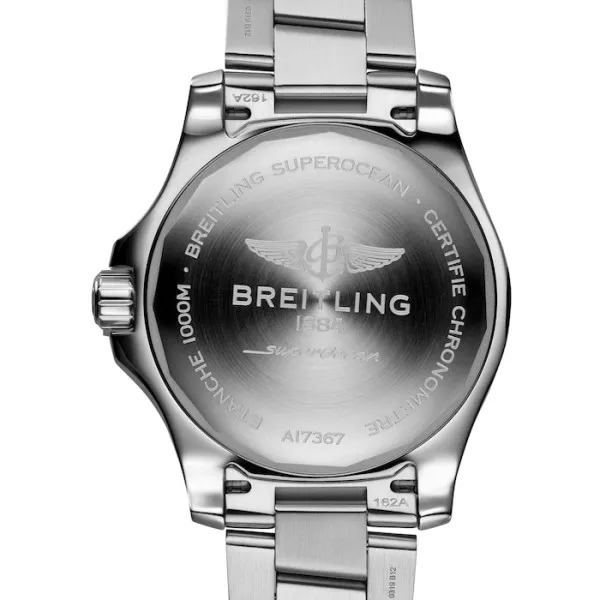 Breitling Superocean Men Automatic Yellow Stainless Steel Watch A17367021I1A1 - Photo 3