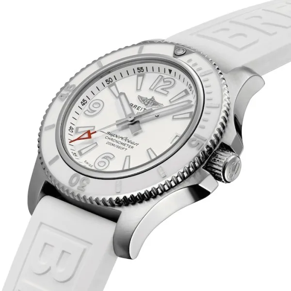 Breitling Superocean Women Automatic White Rubber Watch A17316D21A1S1 photo 2