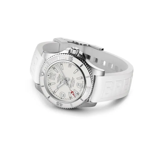 Breitling Superocean Women Automatic White Rubber Watch A17316D21A1S1 photo 3