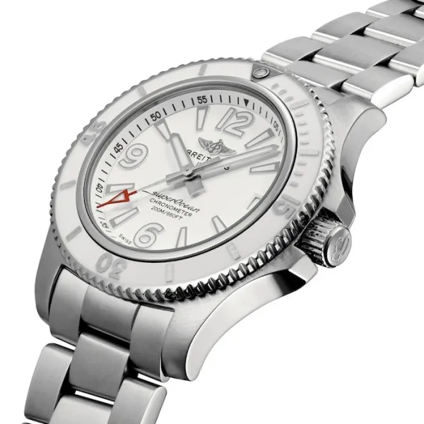 Breitling Superocean Women Automatic White Stainless Steel Watch A17316D21A1A1 photo 2