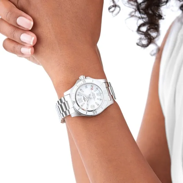 Breitling Superocean Women Automatic White Stainless Steel Watch A17316D21A1A1 photo 4