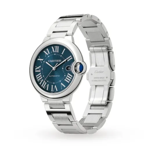 Cartier Ballon Bleu de Cartier Men Automatic Blue Stainless Steel Watch WSBB0061 photo 2