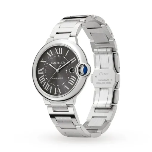 Cartier Ballon Bleu de Cartier Men Automatic Grey Stainless Steel Watch WSBB0060 photo 2