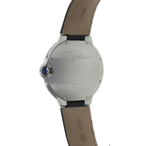 Cartier Ballon Bleu de Cartier Men Automatic Silver Leather Watch W69016Z4 photo 2