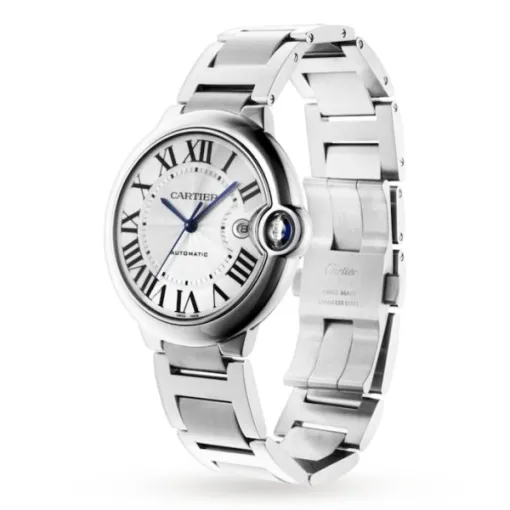 Cartier Ballon Bleu de Cartier Men Automatic Silver Stainless Steel Watch WSBB0049 - Photo 5