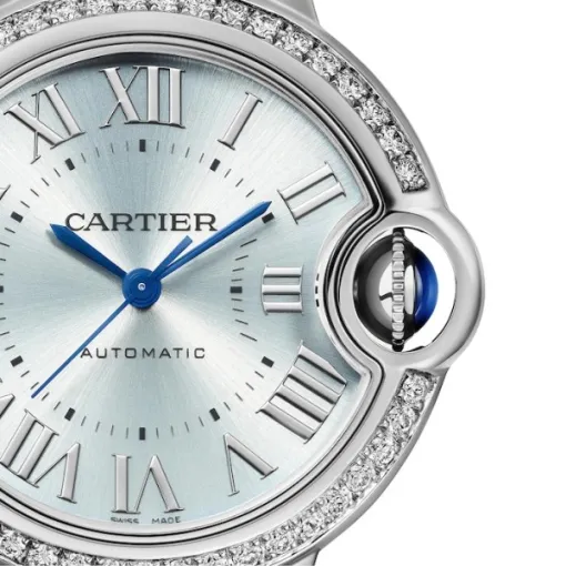 Cartier Ballon Bleu de Cartier Women Automatic Blue Stainless Steel Watch W4BB0028 photo 5