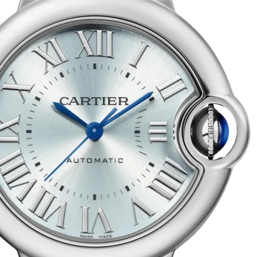 Cartier Ballon Bleu de Cartier Women Automatic Blue Stainless Steel Watch WSBB0062