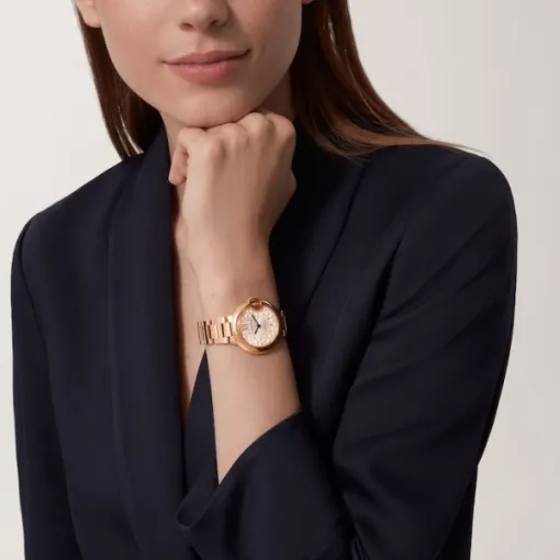 Cartier Ballon Bleu de Cartier Women Automatic Mother of Pearl Alligator Watch WGBB0054 - Photo 3