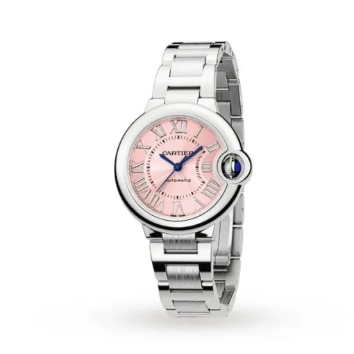 Cartier Ballon Bleu de Cartier Women Automatic Pink Stainless Steel Watch WSBB0046 - Photo 2