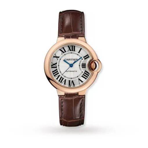Cartier Ballon Bleu de Cartier Women Automatic Silver Leather Watch W6920097