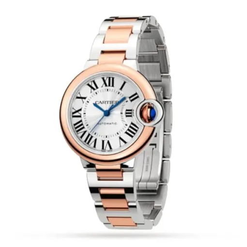 Cartier Ballon Bleu de Cartier Women Automatic Silver Stainless Steel Watch W2BB0032 - Photo 2