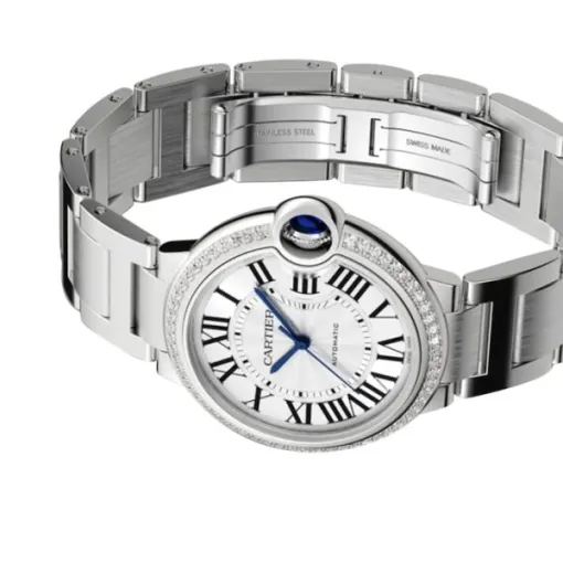 Cartier Ballon Bleu de Cartier Women Automatic Silver Stainless Steel Watch W4BB0024