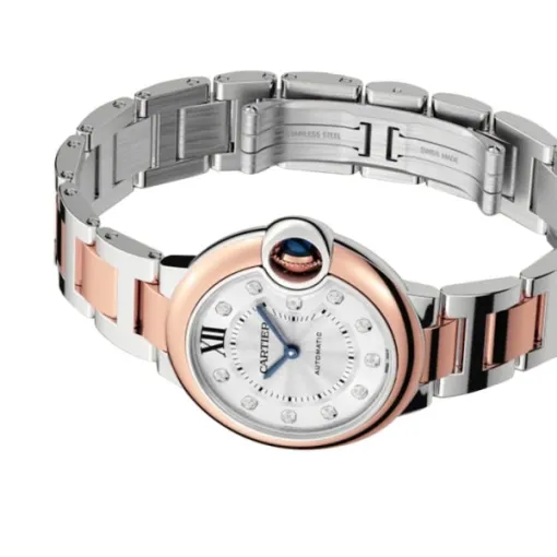 Cartier Ballon Bleu de Cartier Women Automatic White Stainless Steel Watch W3BB0021 - Photo 3
