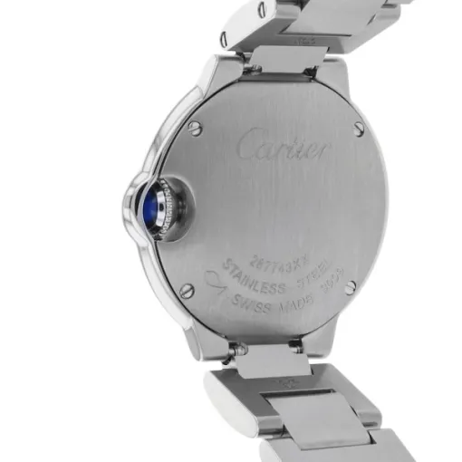 Cartier Ballon Bleu de Cartier Women Quartz Silver Stainless Steel Watch W69010Z4 - Photo 4