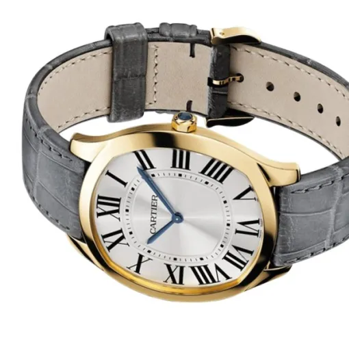 Cartier Drive de Cartier Men Automatic Silver Leather Watch WGNM0011 photo 5