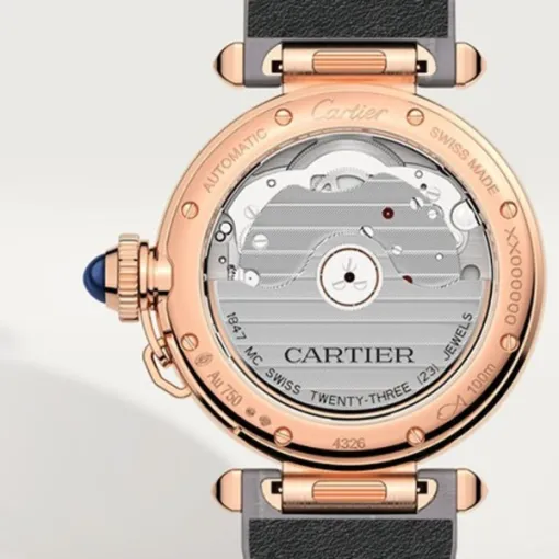 Cartier Pasha de Cartier Women Automatic Silver Alligator Watch WGPA0014 photo 3